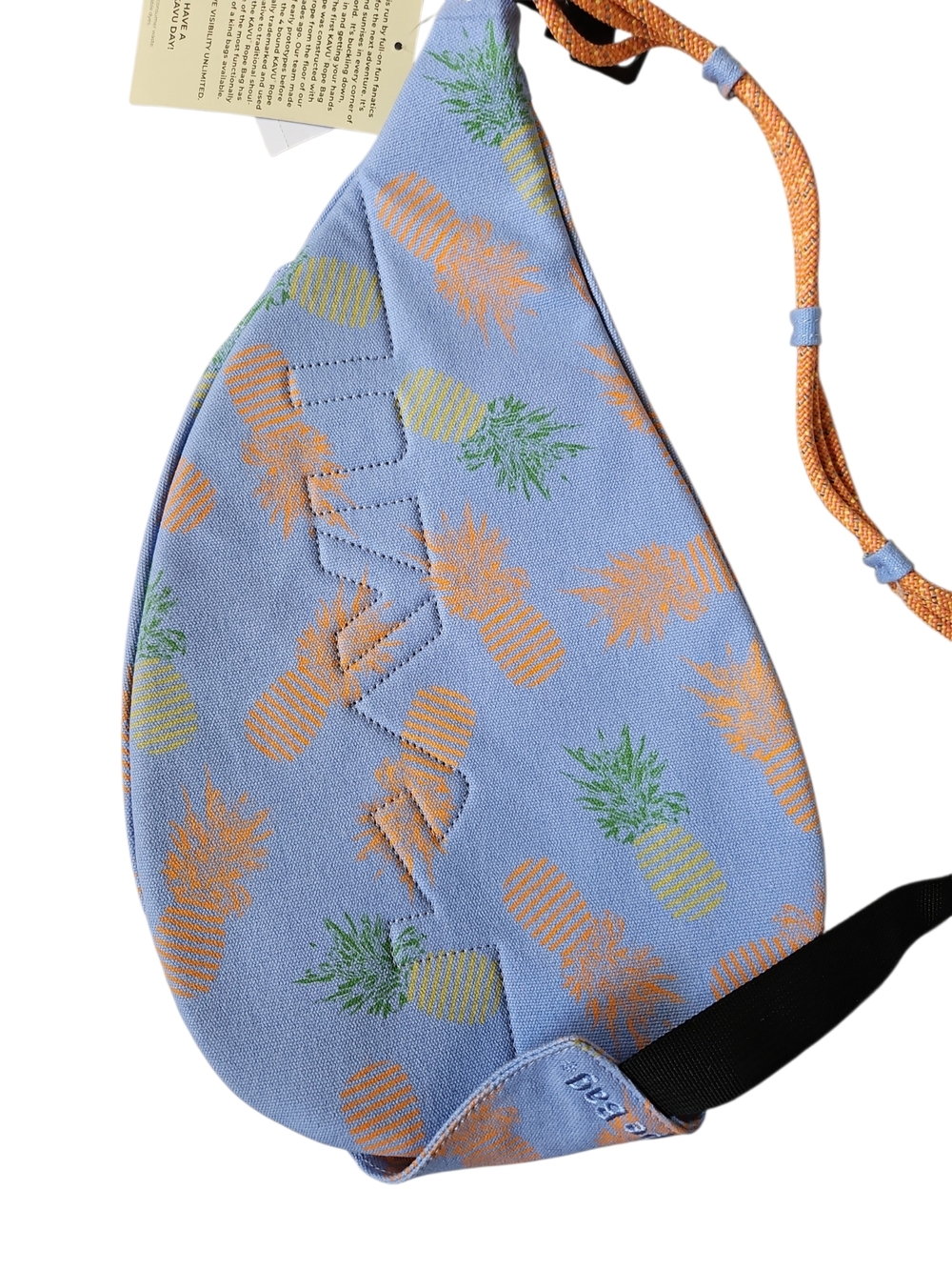 KAVU Mini Rope Bag in Pineapple Pirouette | NWT | Sling Crossbody - Picture 5 of 5